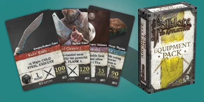 Greenbrier Games Board Games Folklore: The Affliction – Equipment Card Pack 2 Greenbrier Games Board Games Folklore: The Affliction – Equipment Card Pack