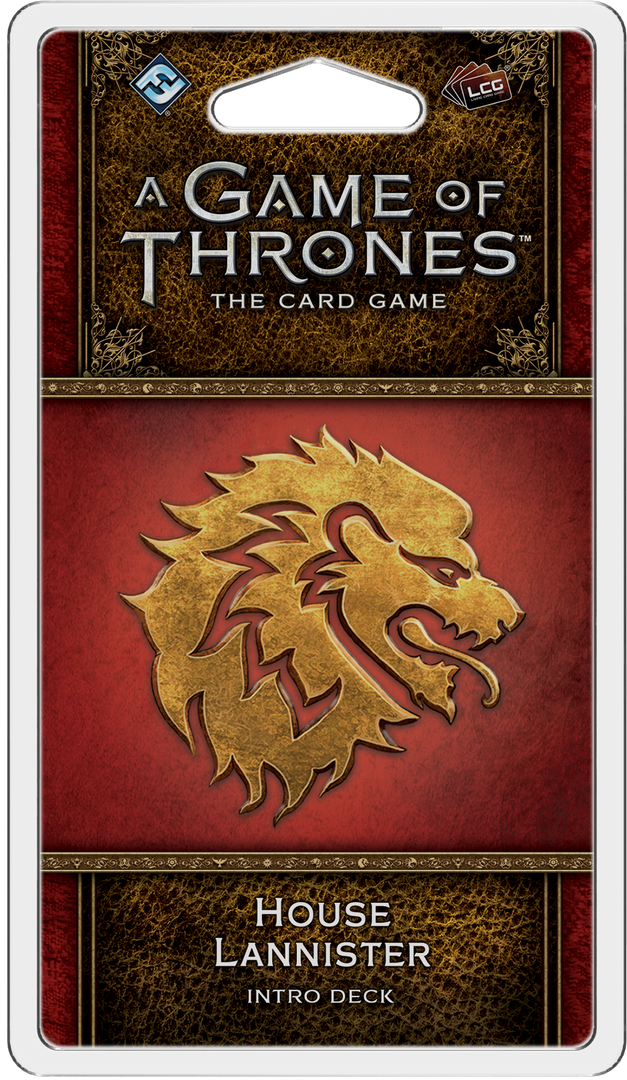 Fantasy Flight Games A Game Of Thrones: The Card Game (Second Edition) - House Lannister Intro Deck 1 Fantasy Flight Games A Game Of Thrones: The Card Game (Second Edition) - House Lannister Intro Deck