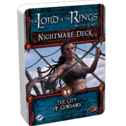 Fantasy Flight Games The Lord Of The Rings: The Card Game - Nightmare Deck: The City Of Corsairs Board Games