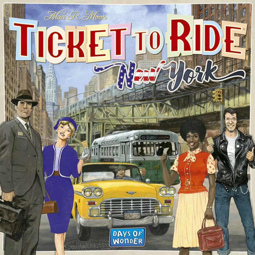 Days Of Wonder Ticket To Ride: New York 1 Days Of Wonder Ticket To Ride: New York