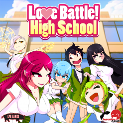 Japanime Games Board Games Love Battle! High School