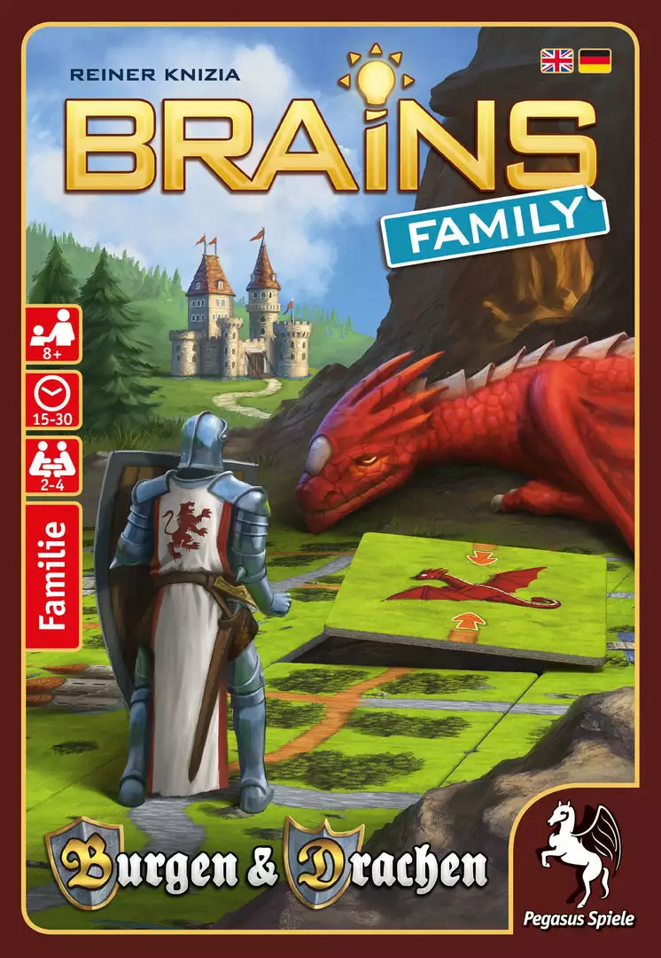 Pegasus Spiele Board Games Brains Family: Burgen & Drachen 1 Pegasus Spiele Board Games Brains Family: Burgen & Drachen