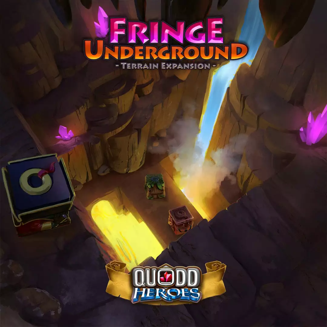 Wonderment Games Board Games Quodd Heroes: Fringe Underground Map Pack 1 Wonderment Games Board Games Quodd Heroes: Fringe Underground Map Pack