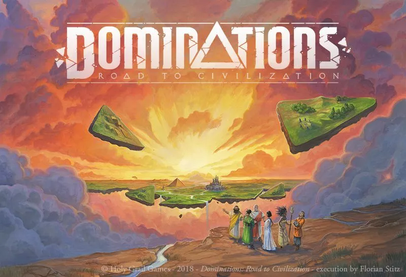 Holy Grail Games Board Games Dominations: Road To Civilization 1 Holy Grail Games Board Games Dominations: Road To Civilization