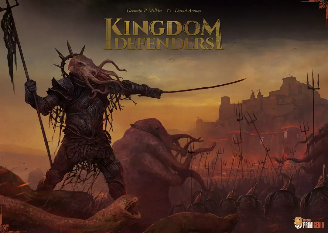 Ediciones Primigenio Kingdom Defenders (Spanish Import) Board Games 1 Ediciones Primigenio Kingdom Defenders (Spanish Import) Board Games