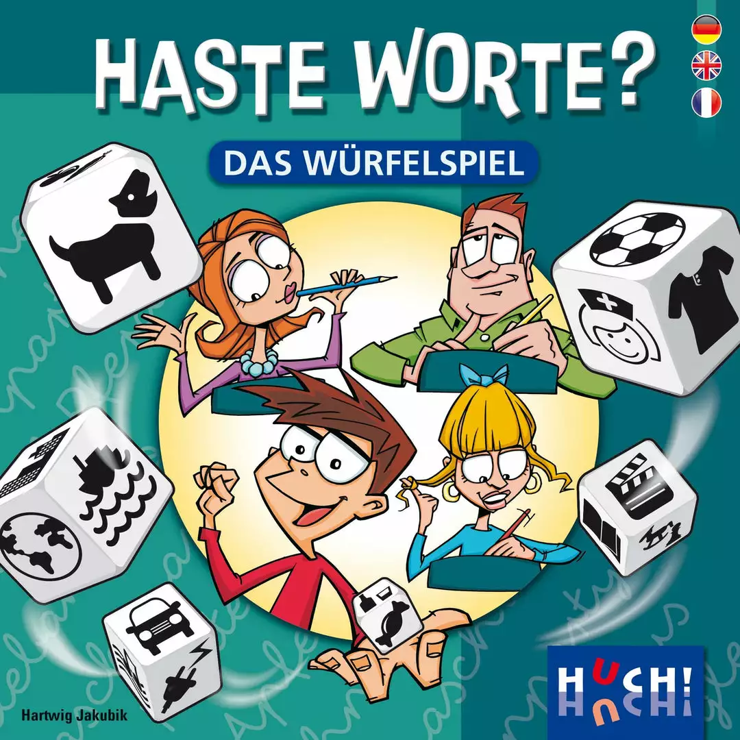 HUCH! Board Games Haste Worte? Das Würfelspiel 1 HUCH! Board Games Haste Worte? Das Würfelspiel