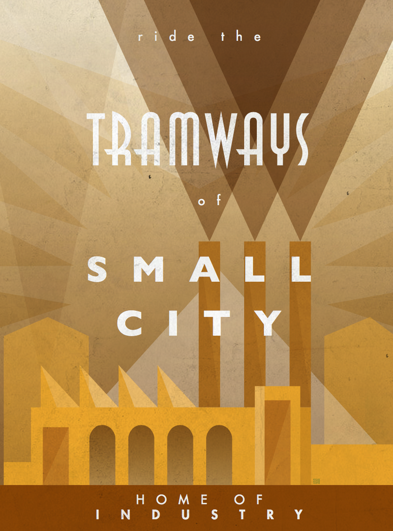 AVStudioGames Tramways: The Industry Of Small City (Yellow) 1 AVStudioGames Tramways: The Industry Of Small City (Yellow)