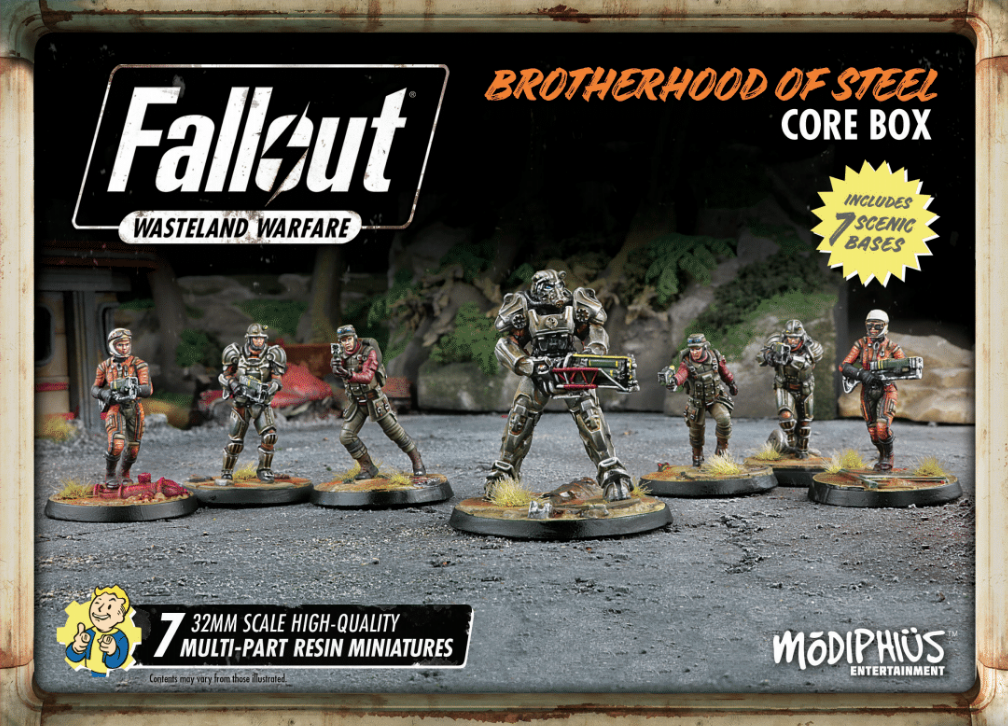Modiphius Entertainment Fallout: Wasteland Warfare - Brotherhood Of Steel 1 Modiphius Entertainment Fallout: Wasteland Warfare - Brotherhood Of Steel