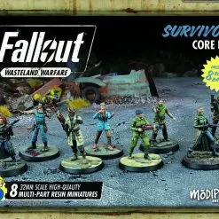 Modiphius Entertainment Fallout: Wasteland Warfare - Survivors Core Box Board Games