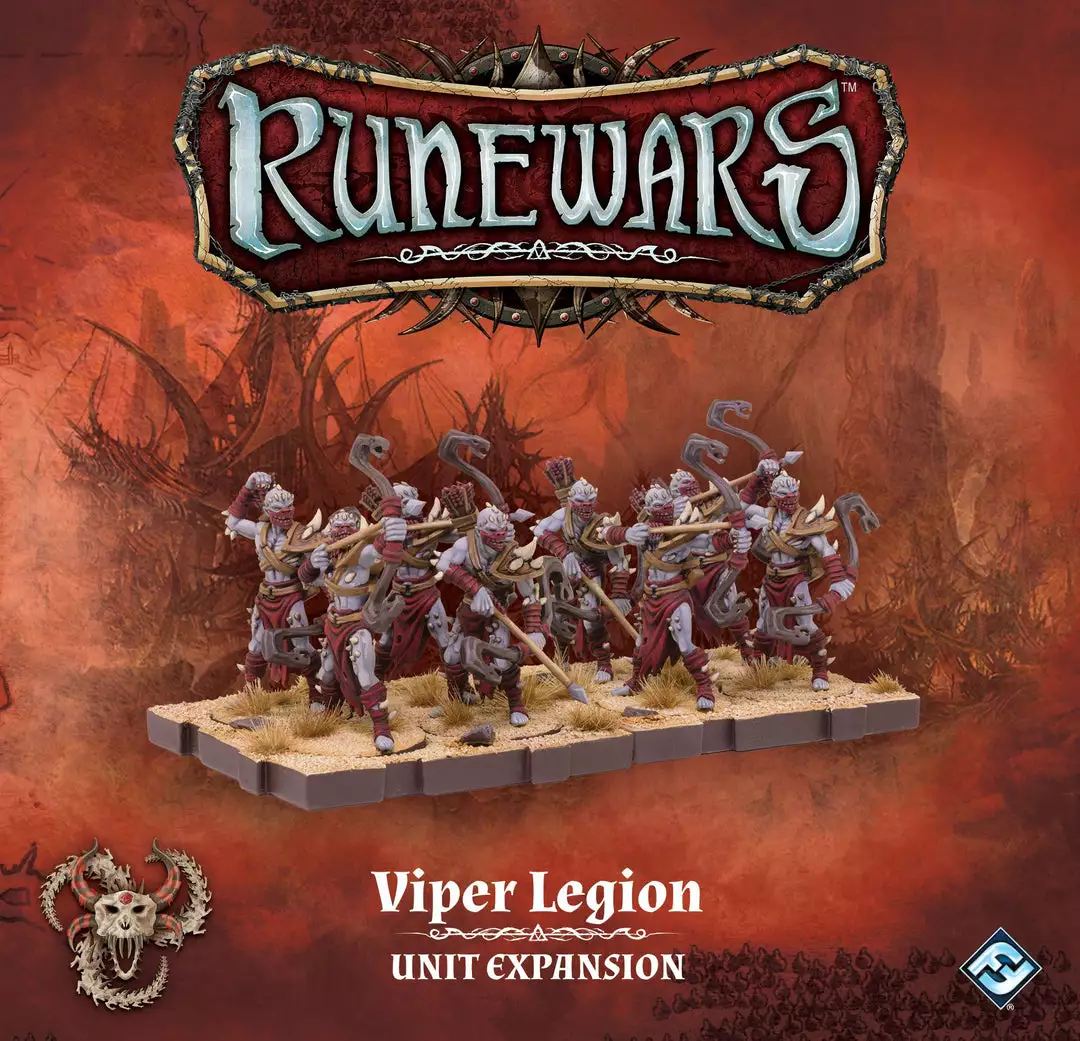 Fantasy Flight Games Board Games Runewars Miniatures Game: Viper Legion - Unit Expansion 1 Fantasy Flight Games Board Games Runewars Miniatures Game: Viper Legion - Unit Expansion