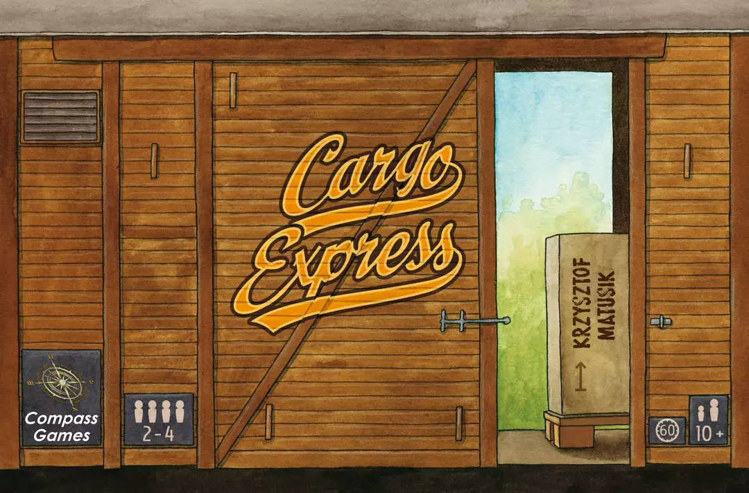 Compass Games Board Games Cargo Express 1 Compass Games Board Games Cargo Express