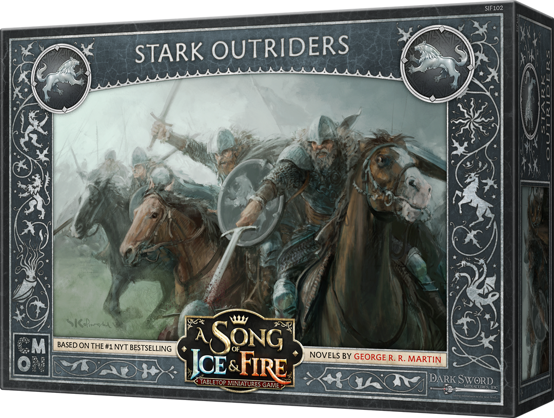 CMON Limited A Song Of Ice & Fire: Tabletop Miniatures Game - Stark Outriders 1 CMON Limited A Song Of Ice & Fire: Tabletop Miniatures Game - Stark Outriders