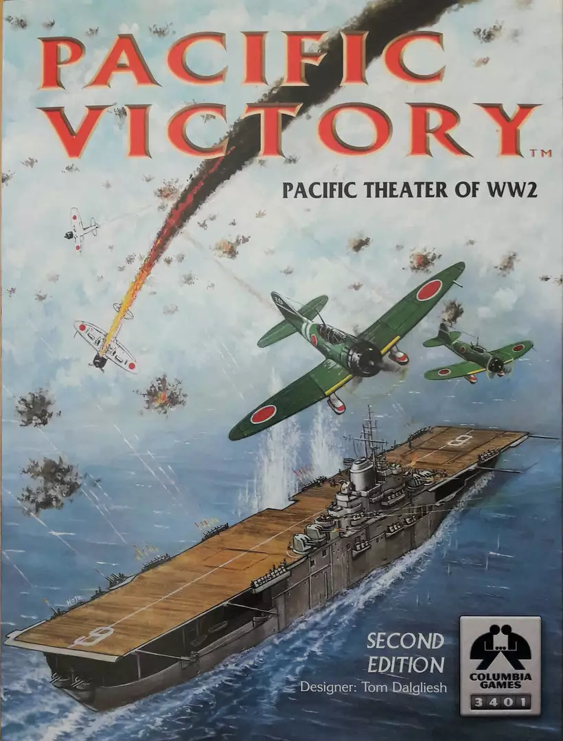 Columbia Games Pacific Victory: Pacific Theater Of WW2 (Second Edition) Board Games 1 Columbia Games Pacific Victory: Pacific Theater Of WW2 (Second Edition) Board Games