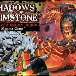 Flying Frog Productions Board Games Shadows Of Brimstone: Magma Giant XL-Sized Enemy Pack