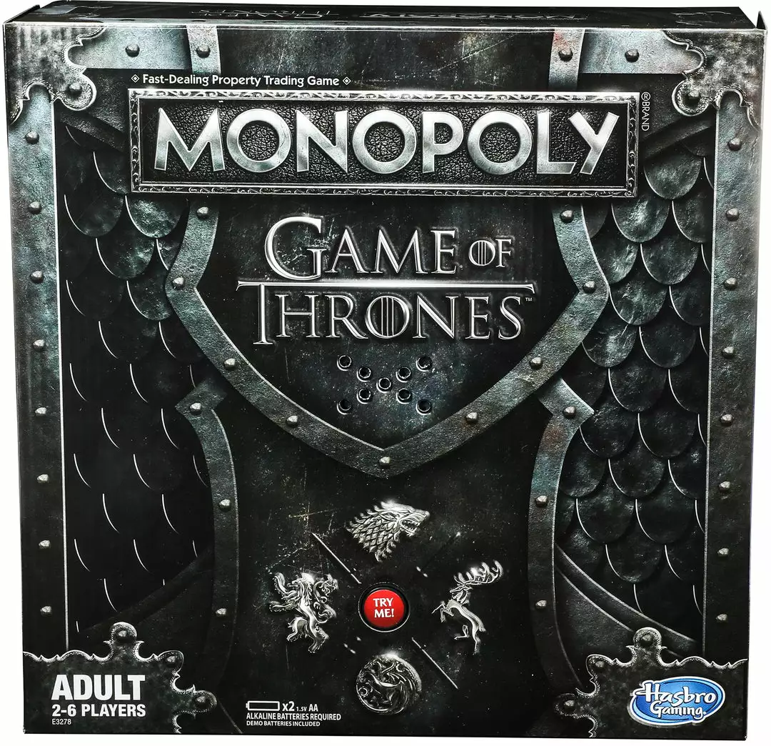 Hasbro Board Games Monopoly: Game Of Thrones 1 Hasbro Board Games Monopoly: Game Of Thrones