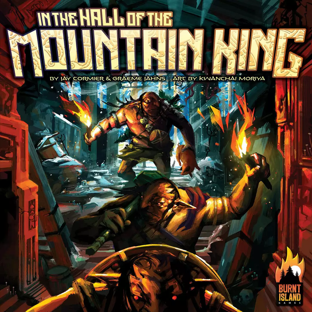 Burnt Island Games In The Hall Of The Mountain King (Kickstarter Deluxe Edition) Board Games 1 Burnt Island Games In The Hall Of The Mountain King (Kickstarter Deluxe Edition) Board Games
