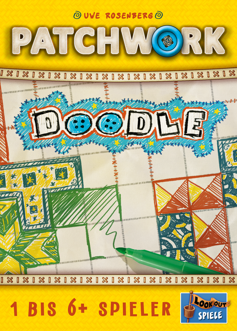 Lookout Games Board Games Patchwork Doodle 1 Lookout Games Board Games Patchwork Doodle
