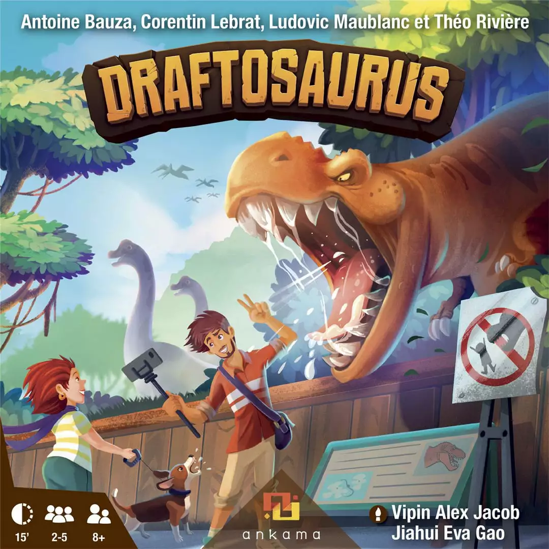 Ankama Draftosaurus (English Edition) Board Games 1 Ankama Draftosaurus (English Edition) Board Games
