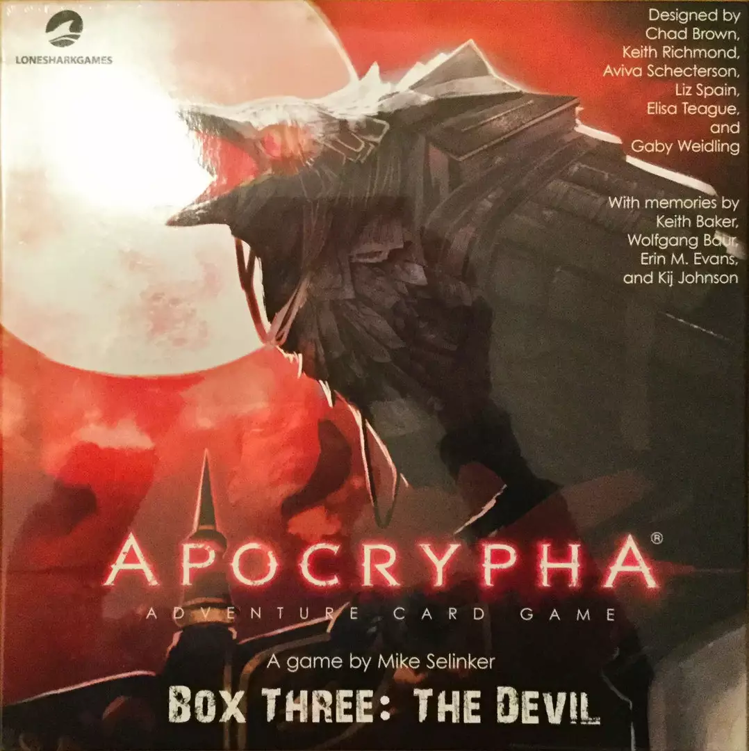 Lone Shark Games Apocrypha Adventure Card Game: Box Three - The Devil 1 Lone Shark Games Apocrypha Adventure Card Game: Box Three - The Devil