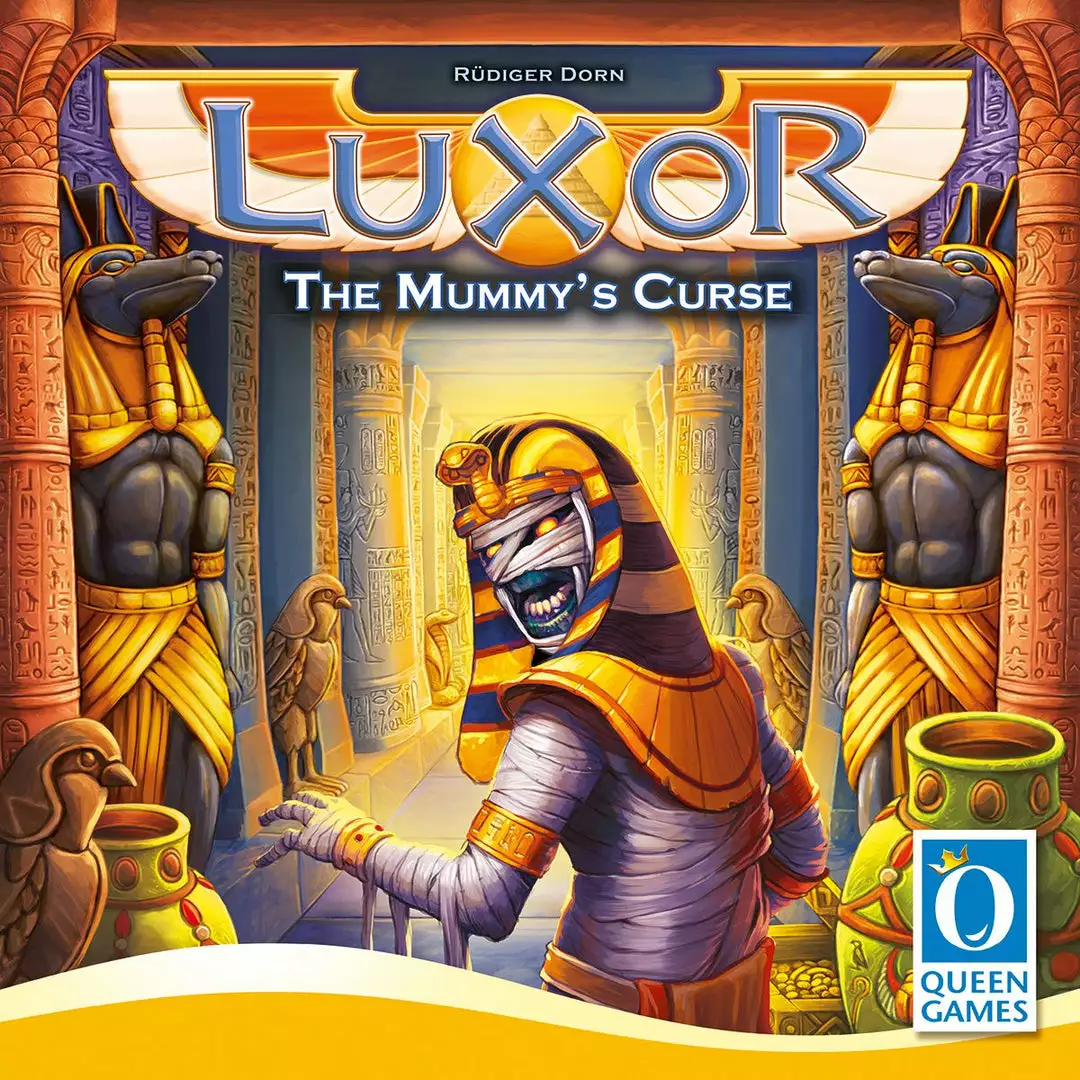 Queen Games Board Games Luxor: The Mummy's Curse 1 Queen Games Board Games Luxor: The Mummy's Curse