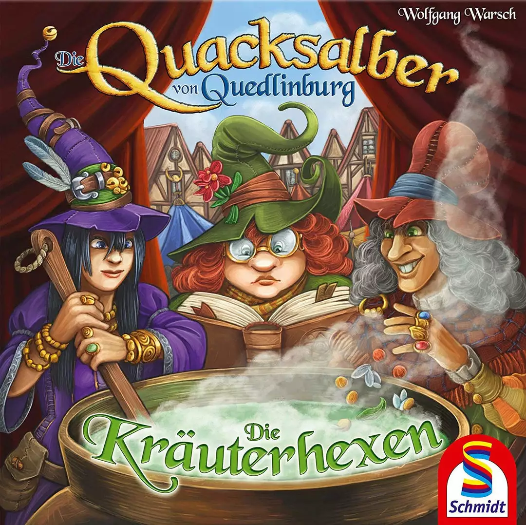 Schmidt Spiele Board Games Die Quacksalber Von Quedlinburg: Die Kräuterhexen (German Import) 1 Schmidt Spiele Board Games Die Quacksalber Von Quedlinburg: Die Kräuterhexen (German Import)