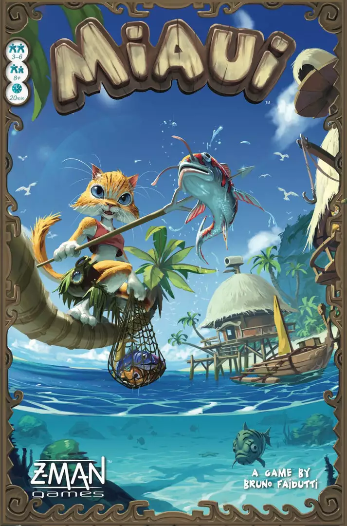 Z-Man Games Board Games Miaui 1 Z-Man Games Board Games Miaui
