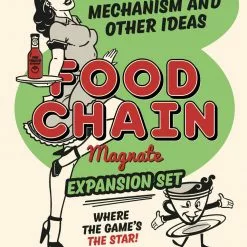 Splotter Spellen Board Games Food Chain Magnate: The Ketchup Mechanism & Other Ideas (Import)