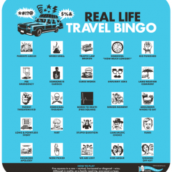 Breaking Games Real Life Travel Bingo