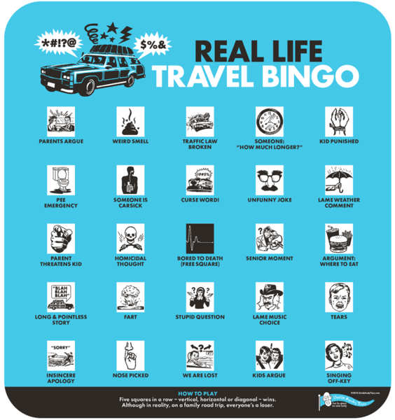 Breaking Games Real Life Travel Bingo 1 Breaking Games Real Life Travel Bingo