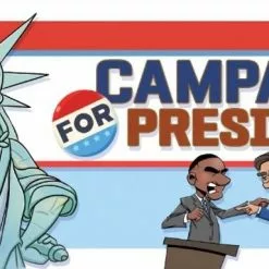 Double Critical LLC Board Games Campaign For President (Deluxe Edition)