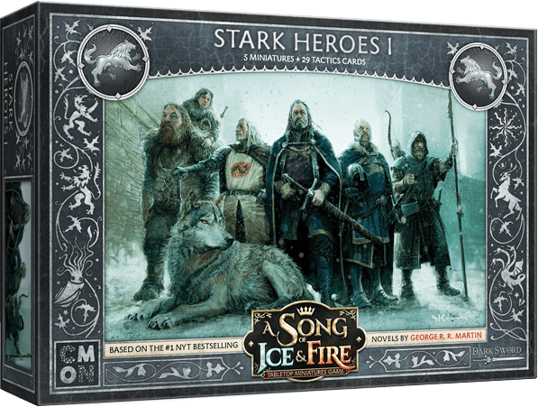 CMON Limited Board Games A Song Of Ice & Fire: Tabletop Miniatures Game - Stark Heroes I 1 CMON Limited Board Games A Song Of Ice & Fire: Tabletop Miniatures Game - Stark Heroes I
