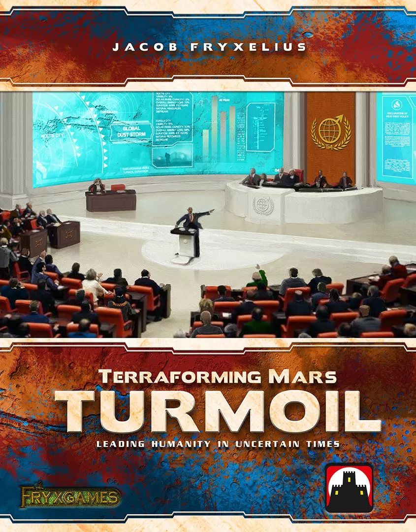 Stronghold Games Terraforming Mars: Turmoil (Standard Edition) Board Games 1 Stronghold Games Terraforming Mars: Turmoil (Standard Edition) Board Games