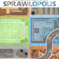 Button Shy Sprawlopolis (Base Game Only) (No Clam Shell Packaging) Board Games