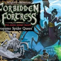 Flying Frog Productions Board Games Shadows Of Brimstone: Jorogumo Spider Queen Enemy Pack