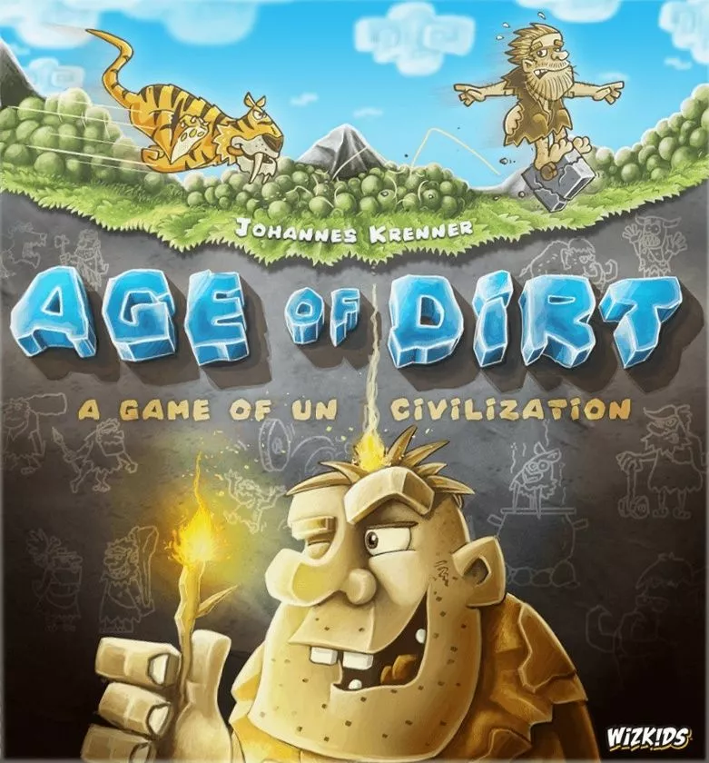 WizKids Board Games Age Of Dirt: A Game Of Uncivilization 1 WizKids Board Games Age Of Dirt: A Game Of Uncivilization
