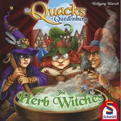 The Quacks Of Quedlinburg: The Herb Witches (Imported Schmidt Spiele English Edition) Board Games