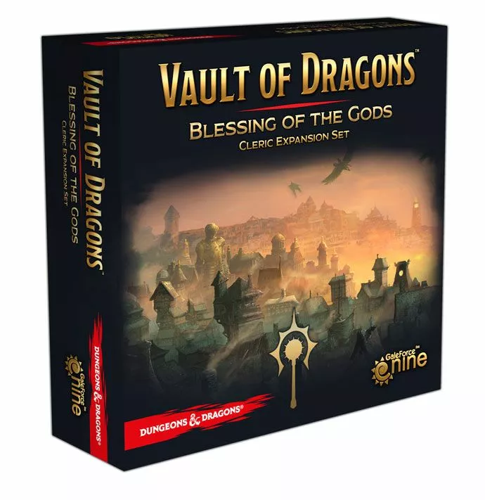 Gale Force Nine Vault Of Dragons: Blessing Of The Gods Cleric Expansion Set *PRE-ORDER* 1 Gale Force Nine Vault Of Dragons: Blessing Of The Gods Cleric Expansion Set *PRE-ORDER*