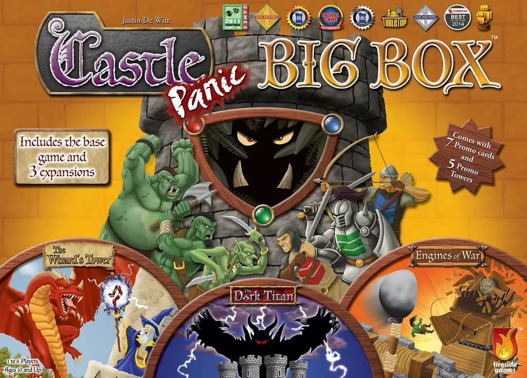 Fireside Games Castle Panic Big Box (Second Edition) *PRE-ORDER* 1 Fireside Games Castle Panic Big Box (Second Edition) *PRE-ORDER*