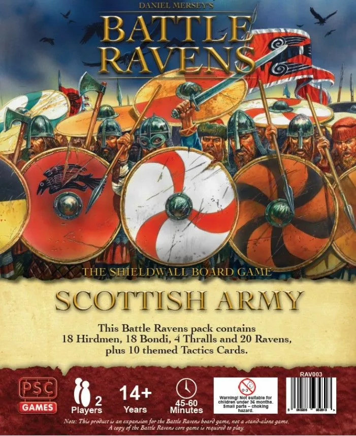 PSC Games Board Games Battle Ravens: Scottish Army 1 PSC Games Board Games Battle Ravens: Scottish Army