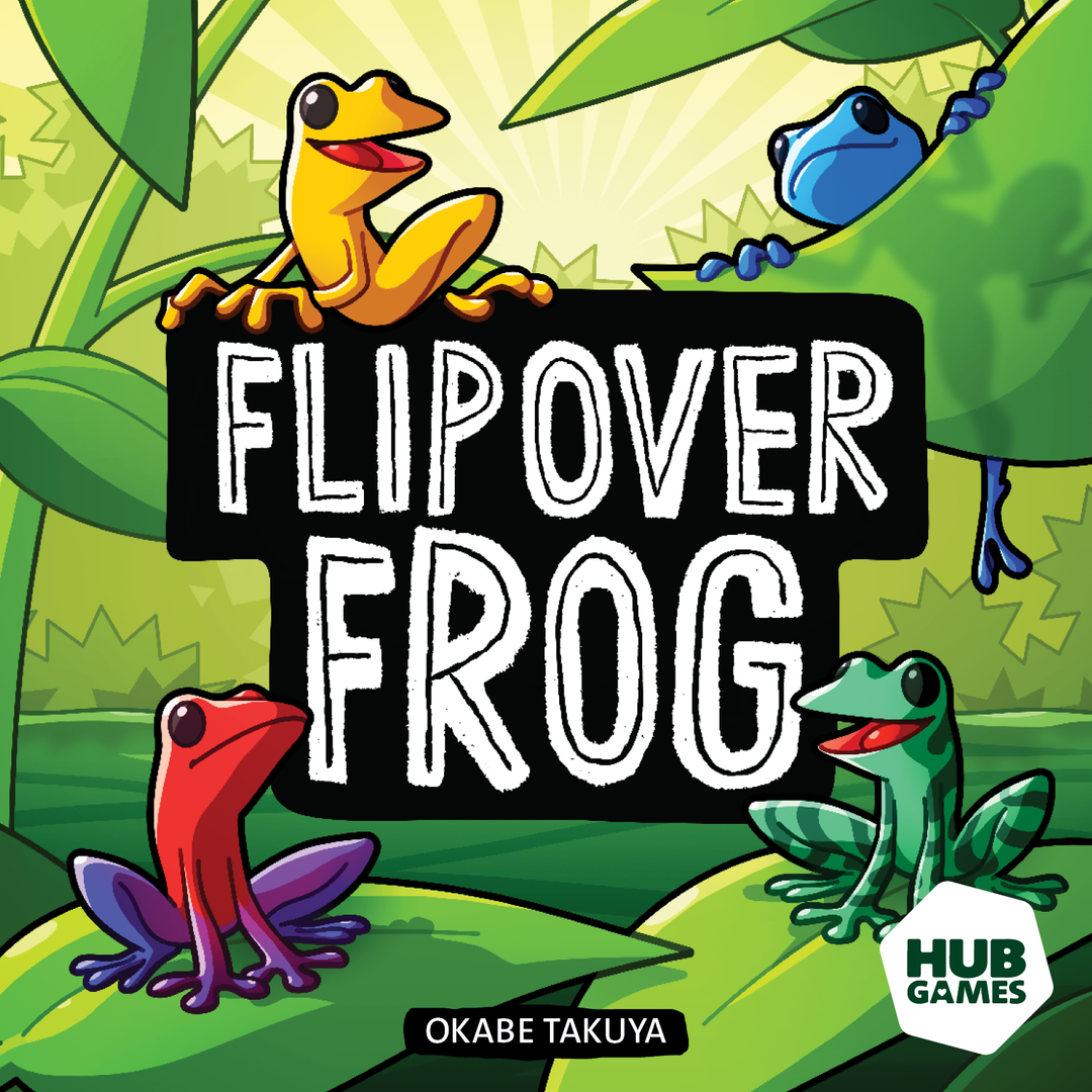 Hub Games Flip Over Frog Board Games 1 Hub Games Flip Over Frog Board Games