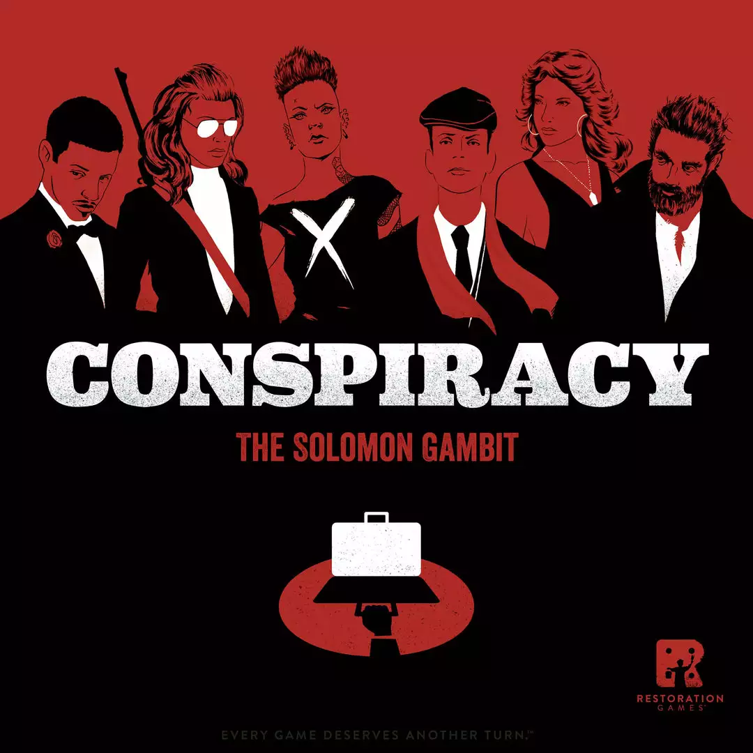 Restoration Games Board Games Conspiracy: The Solomon Gambit 1 Restoration Games Board Games Conspiracy: The Solomon Gambit
