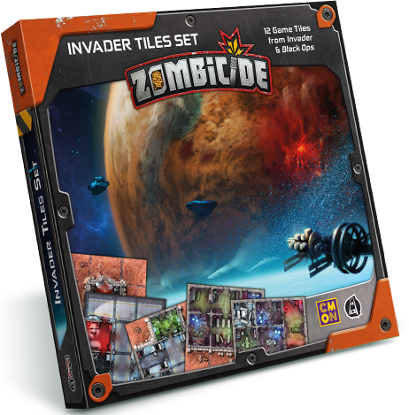 CMON Limited Board Games Zombicide: Invader Tiles Set 1 CMON Limited Board Games Zombicide: Invader Tiles Set