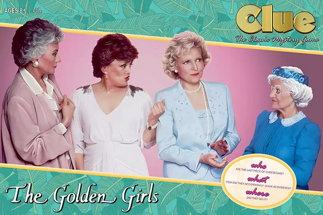 The Op Clue: The Golden Girls Board Games 1 The Op Clue: The Golden Girls Board Games