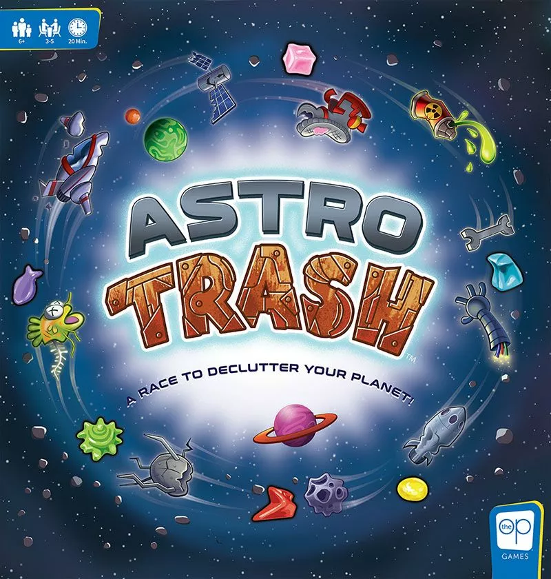 The Op Board Games Astro Trash 1 The Op Board Games Astro Trash