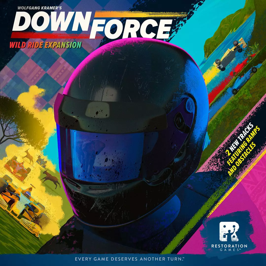 Restoration Games Downforce: Wild Ride Board Games 1 Restoration Games Downforce: Wild Ride Board Games