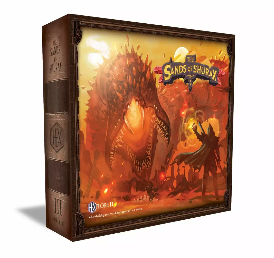 Mariucci J. Designs HEXplore It: The Sands Of Shurax Board Games 1 Mariucci J. Designs HEXplore It: The Sands Of Shurax Board Games