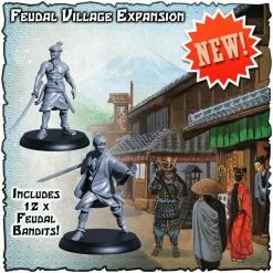 Flying Frog Productions Shadows Of Brimstone: Feudal Village Expansion