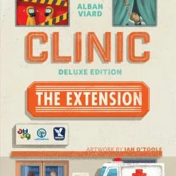 AVStudioGames Clinic: Deluxe Edition Bundle (Includes The Extension Expansion) Board Games