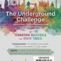 LudiCreations Board Games On The Underground: The Underground Challenge