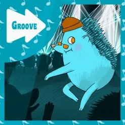 Fight In A Box Hedgehog Hop (Blue)